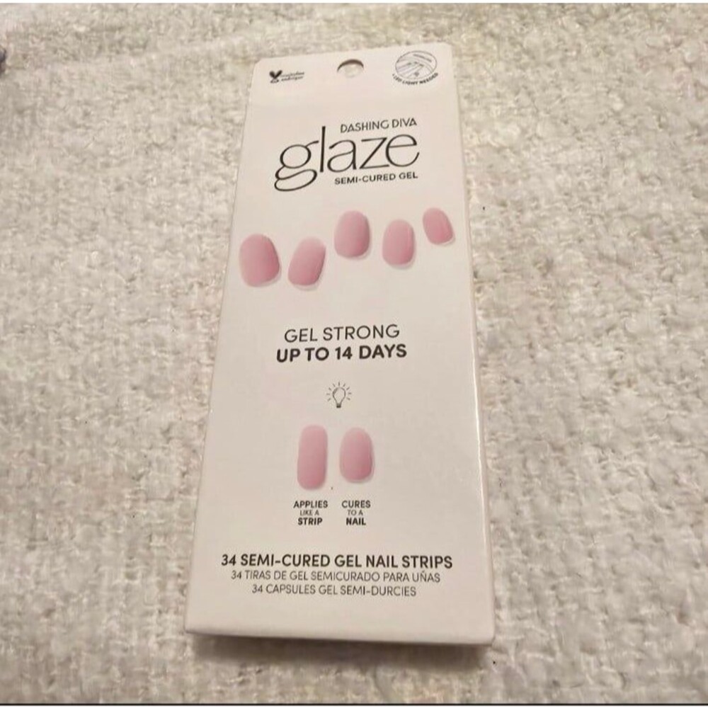 Dashing Diva Glaze Semi-Cured Gel Nail Strips